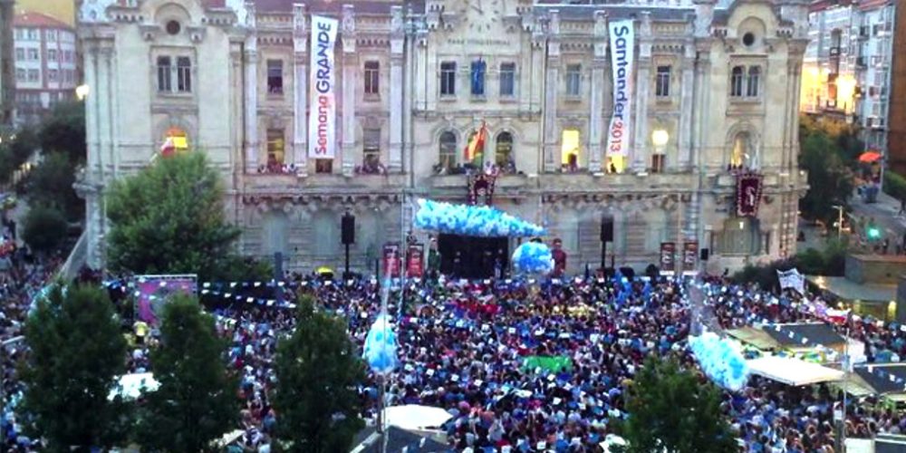 Fiestas de Santiago en Santander, del 18 al 27 de Julio